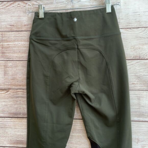 KIRAGRACE RIDING LEGGINGS IN OLIVE GREEN - Picture 7 of 7